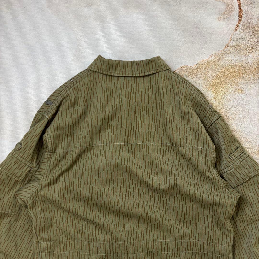 古着ミリタリー旧東ドイツ軍カバーオール レインドロップカモ - メルカリ