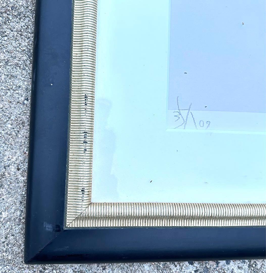 2190様感謝‼️幻想の絵師‼️天野喜孝「月夜」鉛筆直筆署名リトグラフ