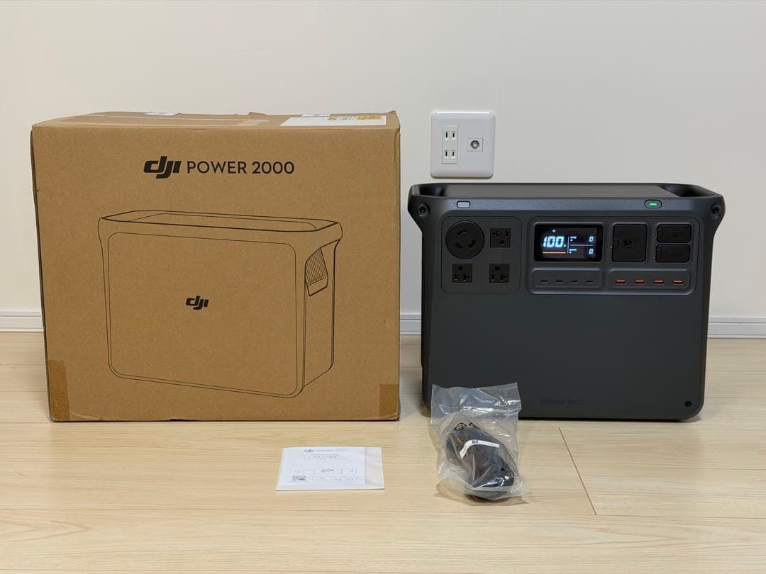 ほぼ新品◇DJI Power 2000 ポータブル電源