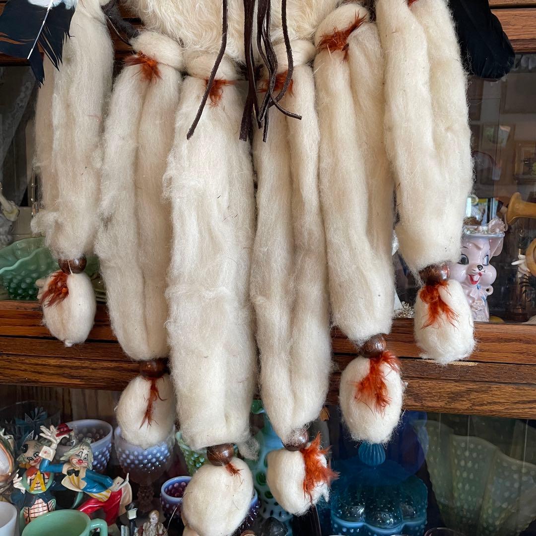 貴重BIG！70´s〜ネイティブアメリカン ドリームキャッチャー USAナバホ族