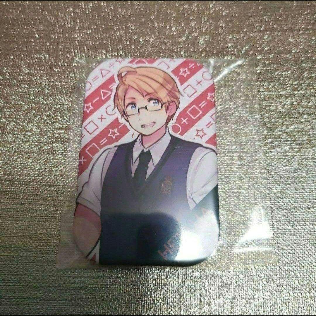 アメリカ 米 缶バッジ 学園ヘタリア 学ヘタ ヘタリア