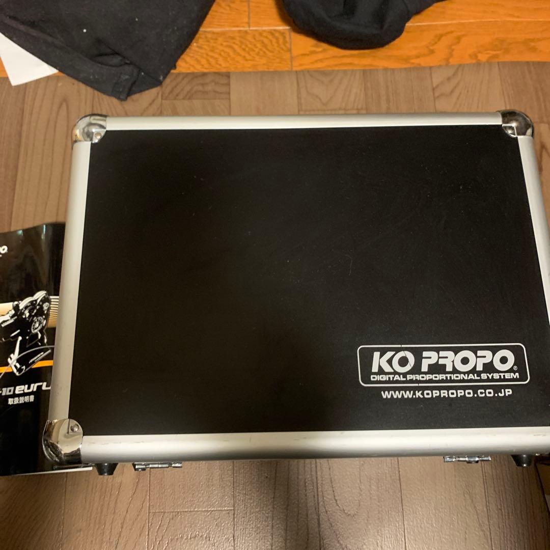 KO PROPO EX 10 Eurus ラジコン送信機 受信機2個ケ ス付 キャミ