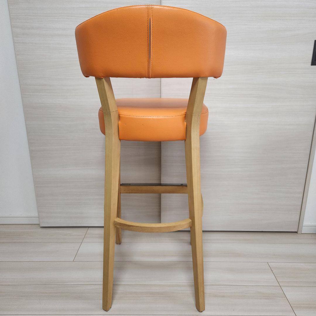 ②マニコカウンターB MANICO 背張 背もたれ付き カウンターチェア