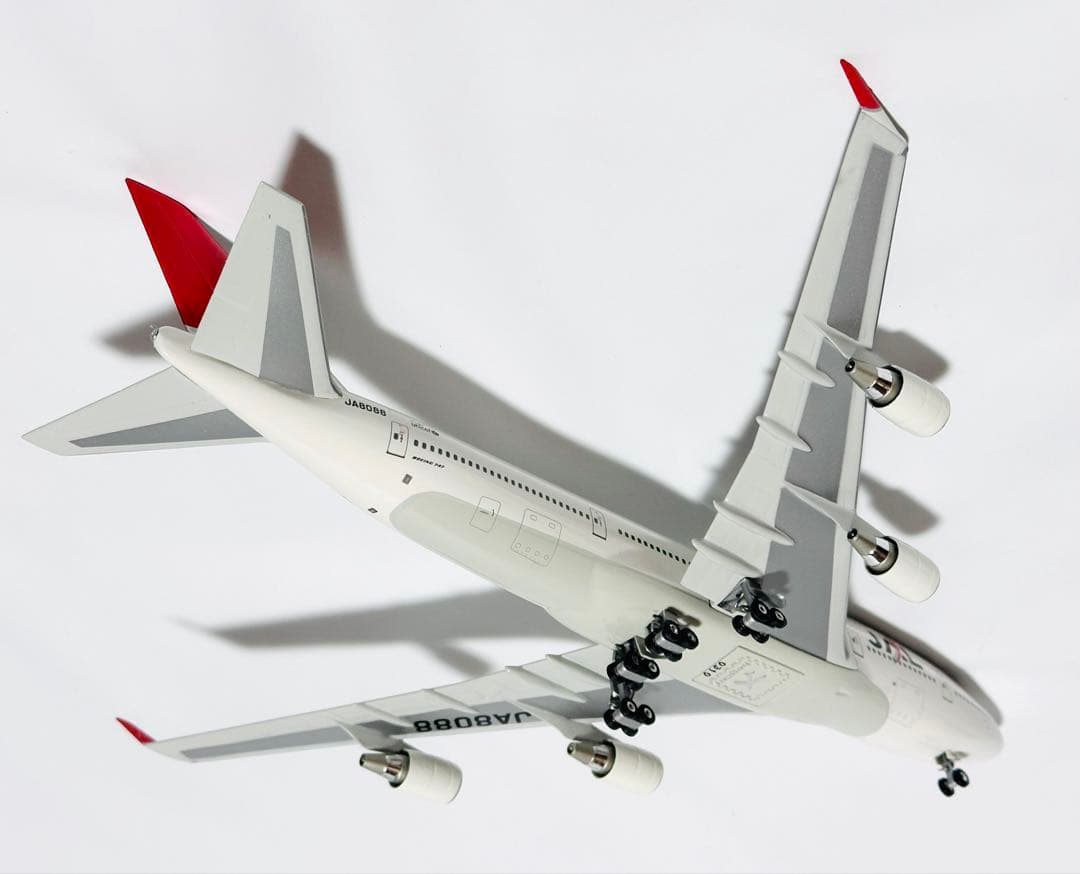 hogan 1/300 B747-400 JALアーク塗装 ダイキャストモデル - メルカリ