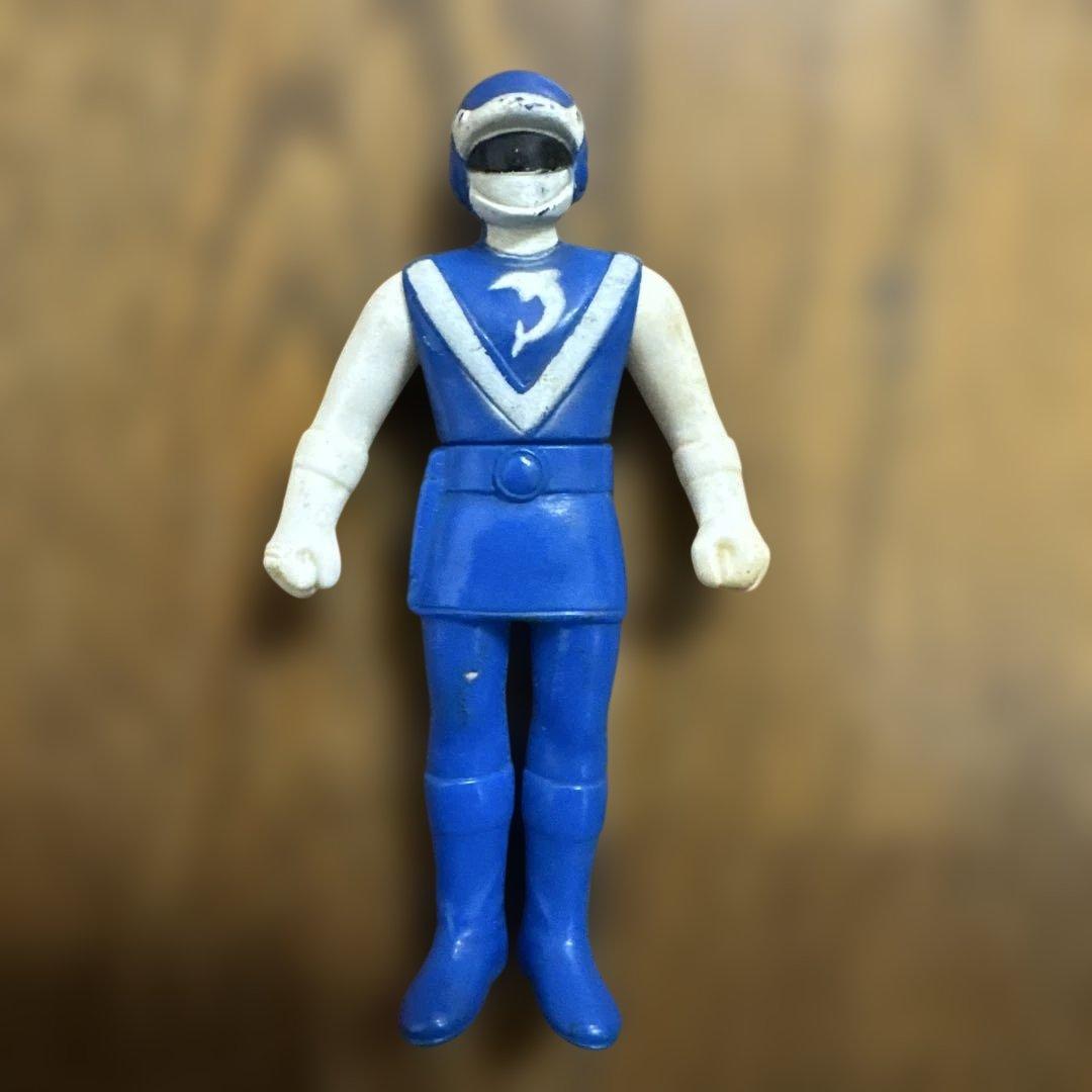 戦隊ヒーロー人形 ライブマン ブルードルフィン - メルカリ