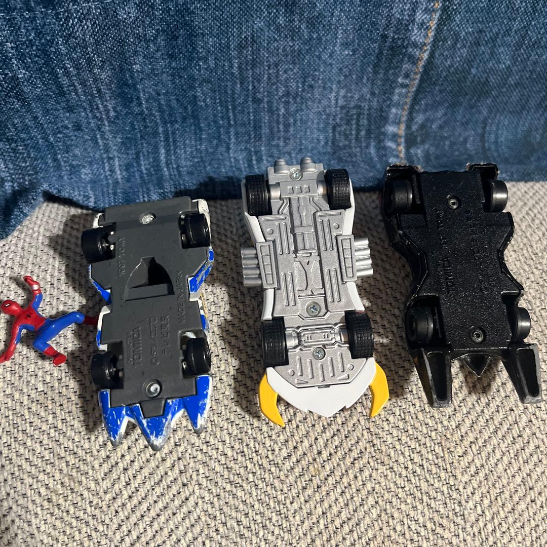 レア✳︎スパイダーマン✳︎マッハGOGOGO✳︎ミニカー✳︎3個セット