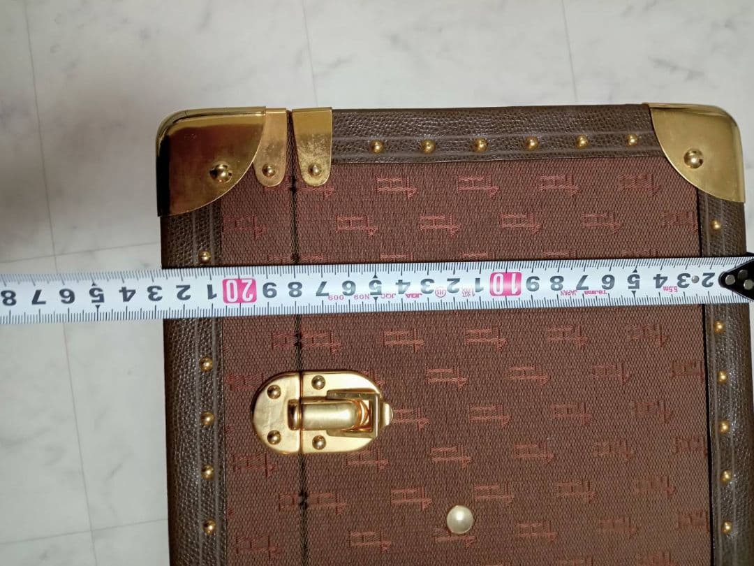 r*u様 ヘルノ☆ イタリア製HERNO ブランドキャリーケース レトロ