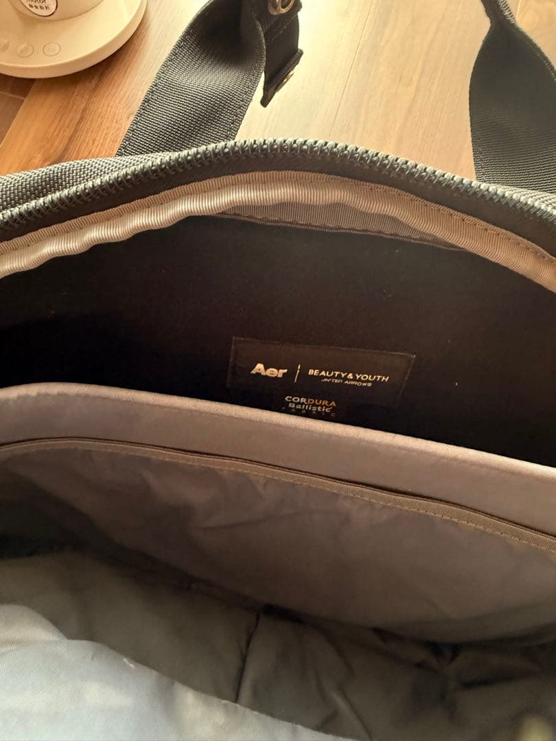 ユナイテッドアローズ　Aer コラボ3WAY ビジネスバッグ CORDURA 黒
