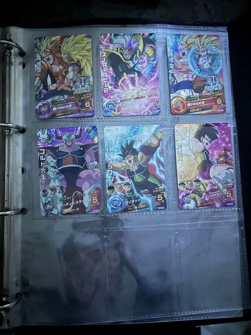 ドラゴンボールヒーローズ スーパーレア H1〜HG6まで