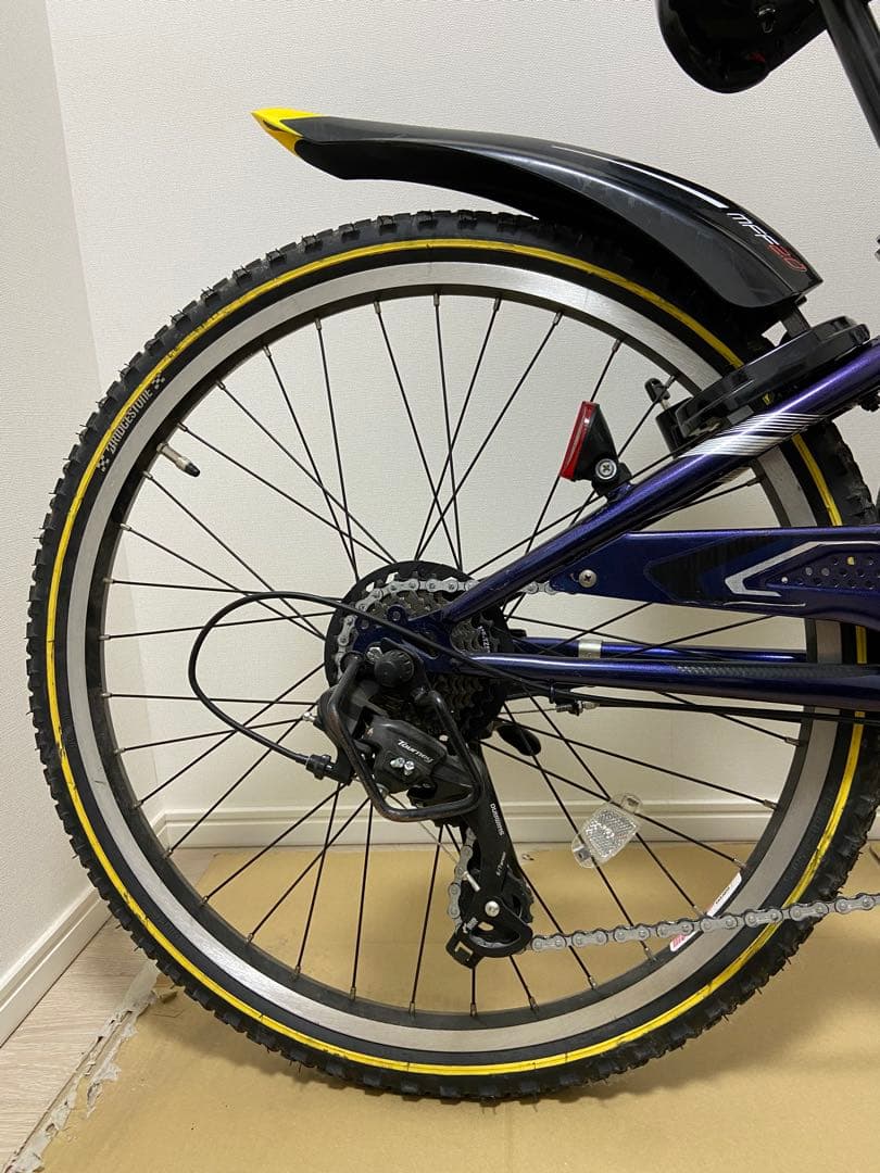 【匿名配送たのメル便】ブリヂストン　24インチ 自転車　クロスファイヤージュニア