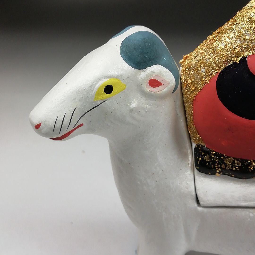 W99 香合 『伏見人形』『六代目 丹喜 作』 共箱 茶道具