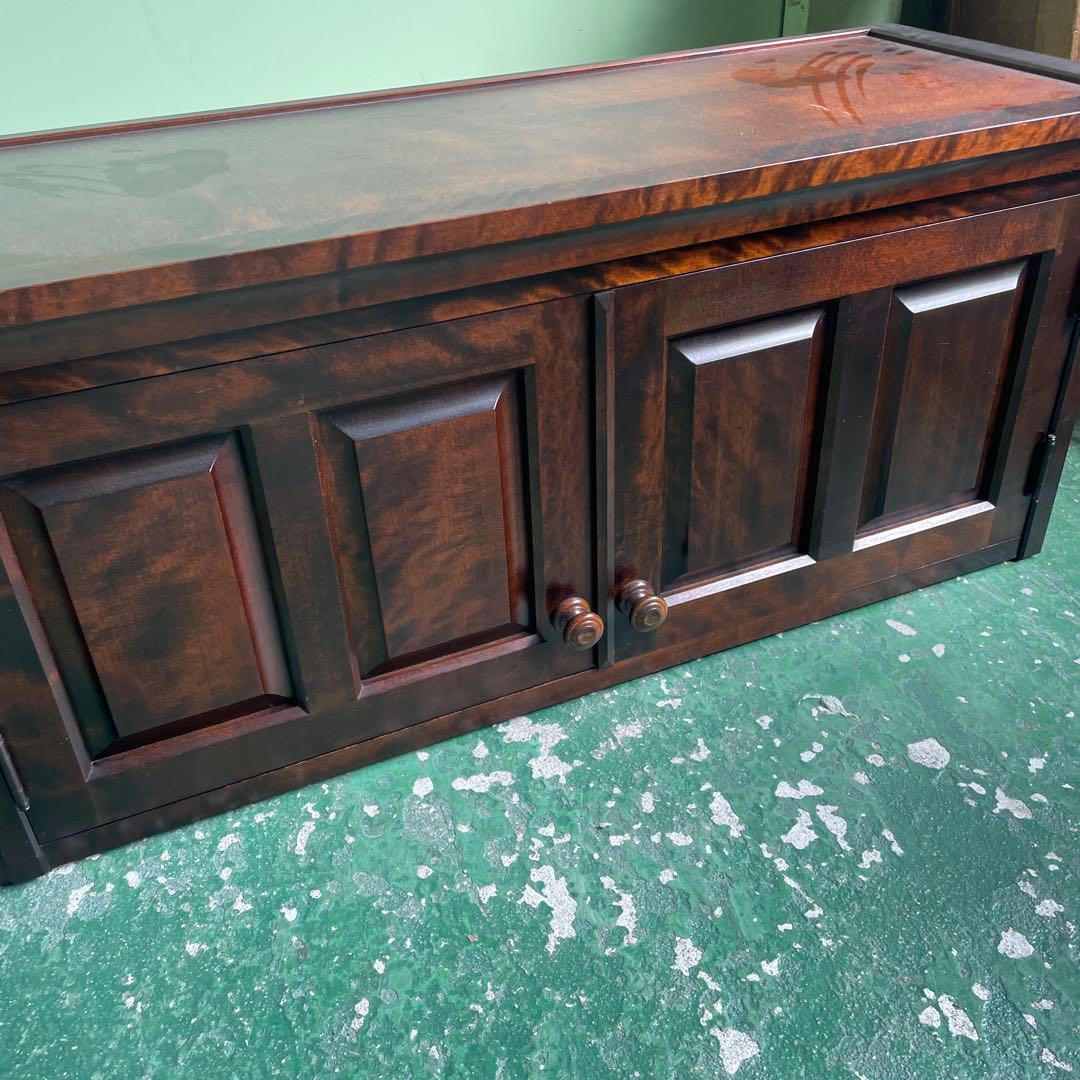 P*n様 ☆北海道民芸家具 テレビ台 収納棚 リビングボード アンティーク