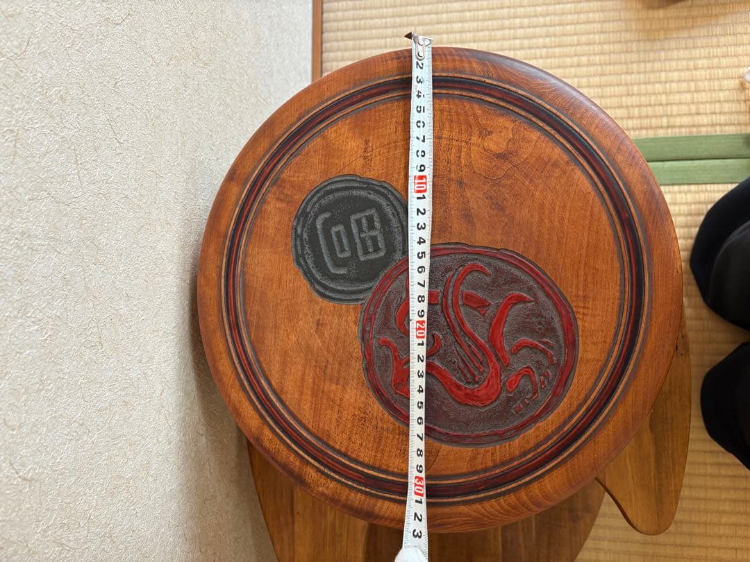 烏城彫茶櫃】☆登録商標付☆取込盆 岡山県：漆