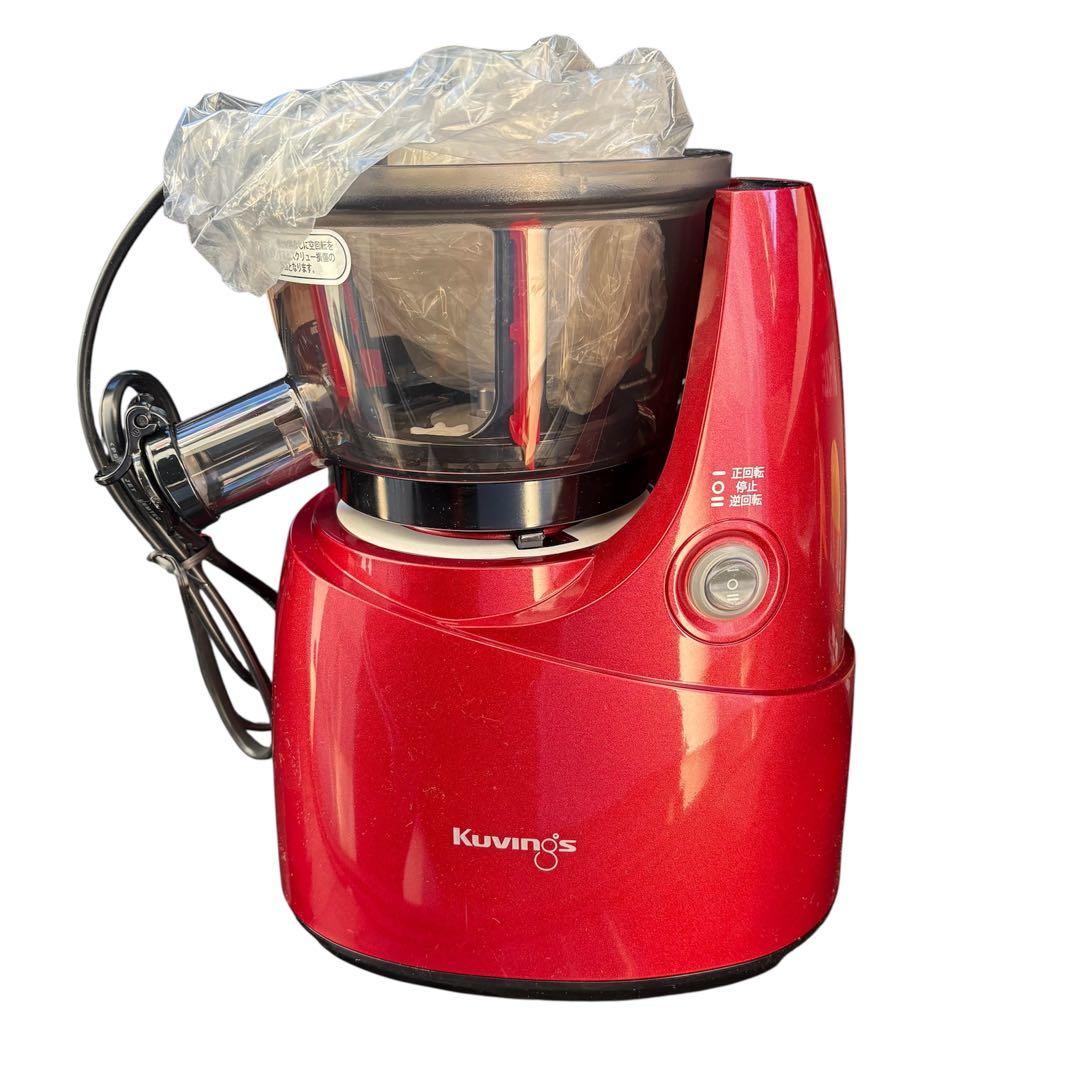 新品 未使用 KUVINGS ホールスロージューサー JSG-641M レッド - メルカリ