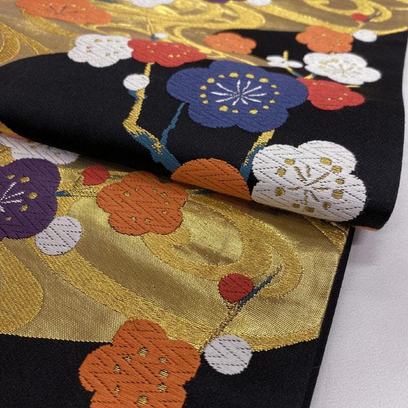 miki◎ 503ag60◎西陣織 七五三 7歳 全通袋帯 ハーフ