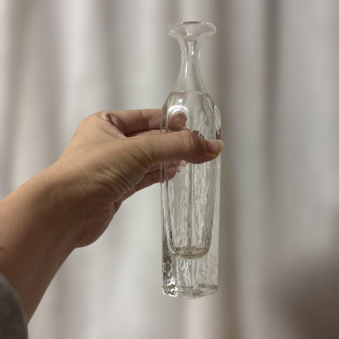 西山芳浩さん ガラス 硝子 花器 一輪挿し 花瓶 瓶 びん