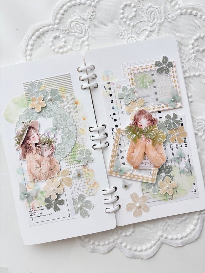 コラージュ素材 紙もの 素材紙 【1750】