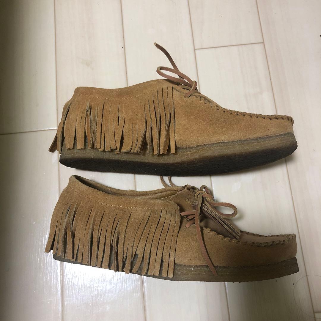 Clarks INSCRIRE コラボ　WallabeeフリンジUK7