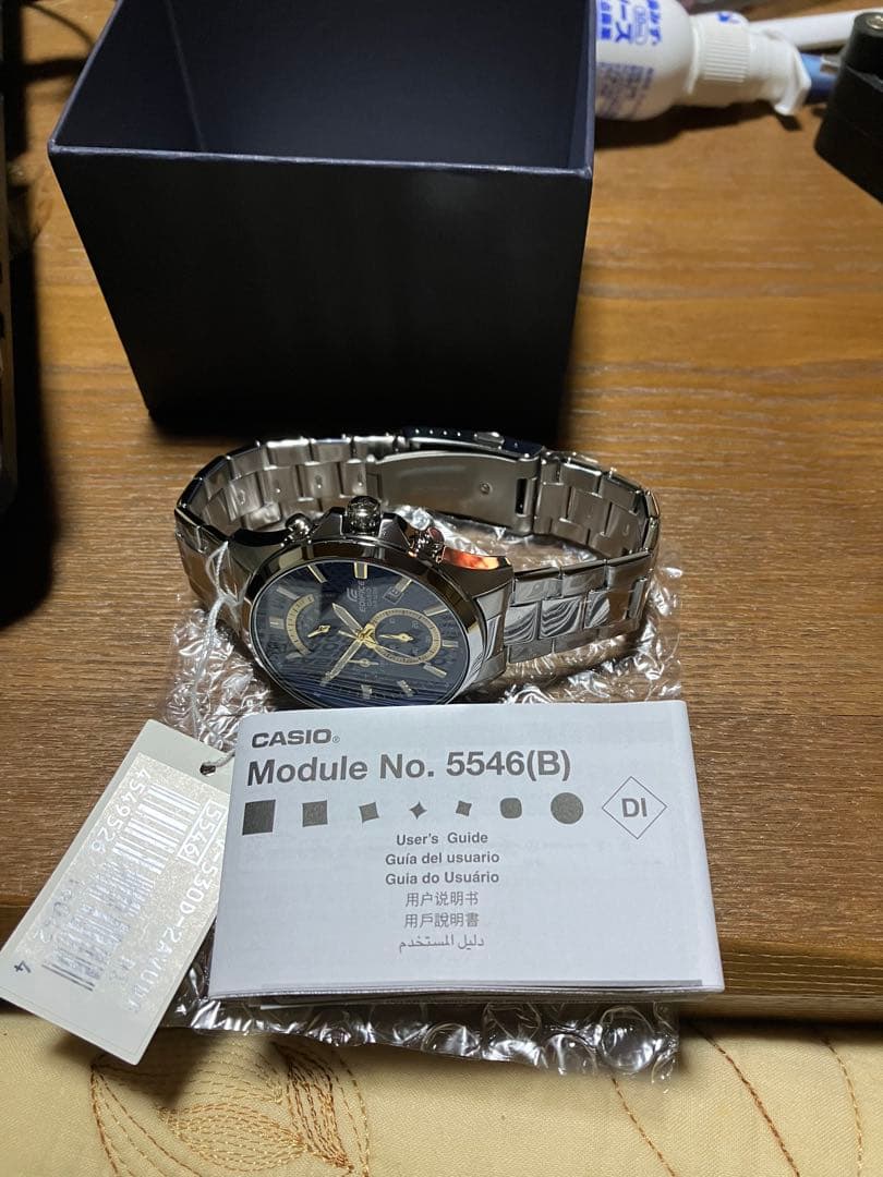 CASIO EDIFICE カシオ　エディフィス　腕時計EFV-530D-2AV