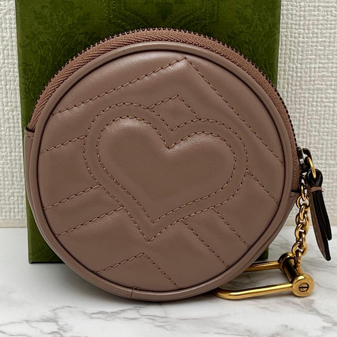 グッチ GGマーモント パース ケース ベージュ GUCCI