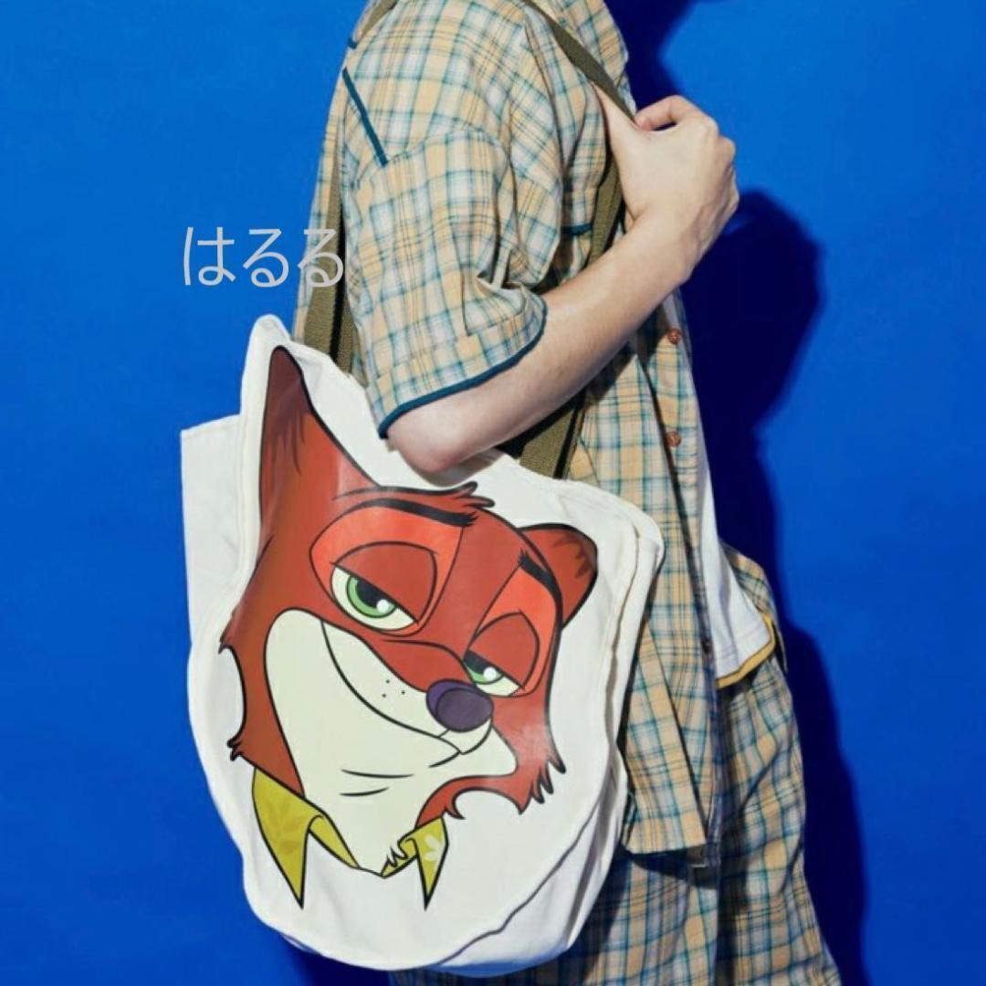 パニカム ニック ダイカットトートバッグ ディズニー ズートピア