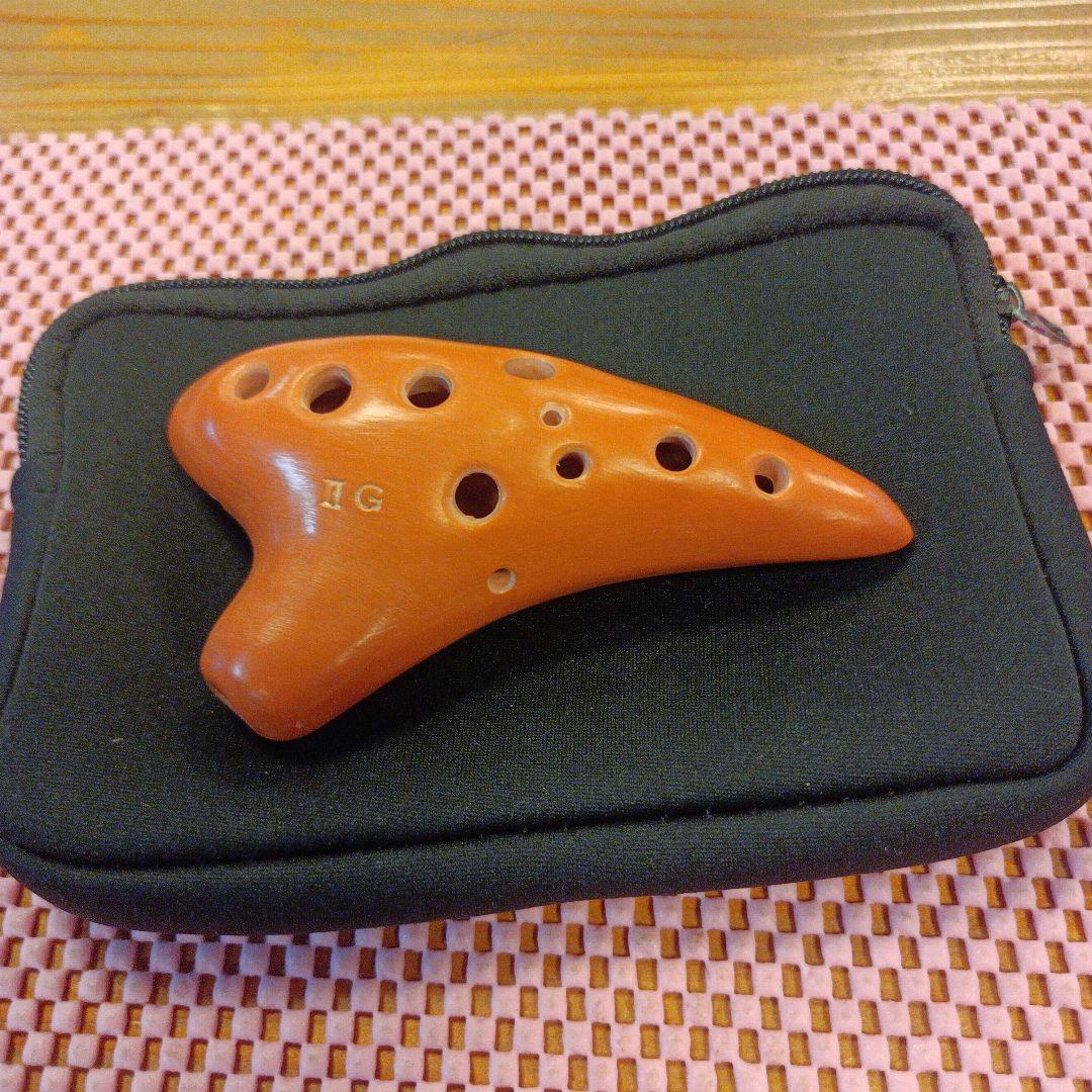 長期保管品】 火山のオカリーナ ハンドメイド 貴重 美品 クリスマス企画