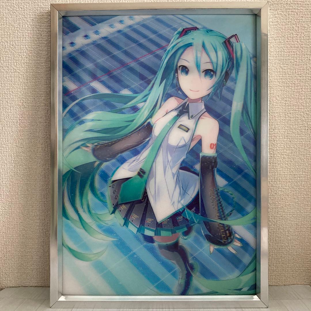 初音ミク 3D ポスター - メルカリ