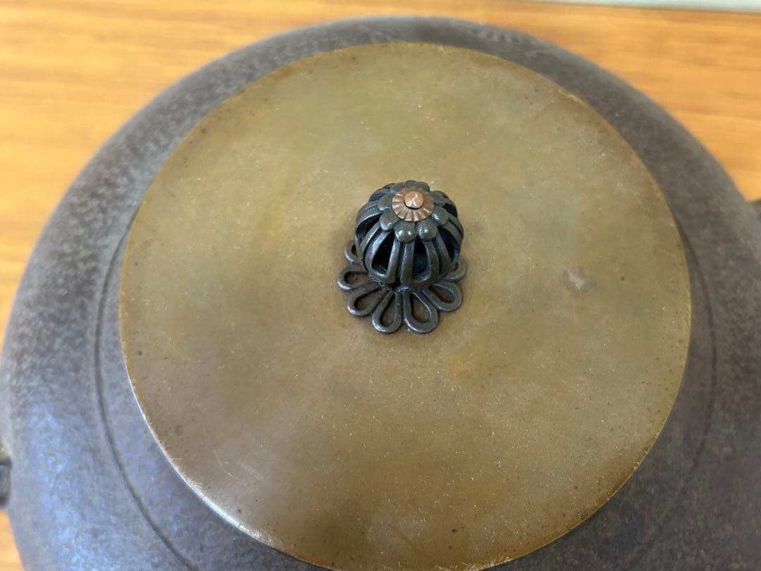 佐藤清光 茶道具 釜 骨董品 古道具 茶釜 古道具 アンティーク