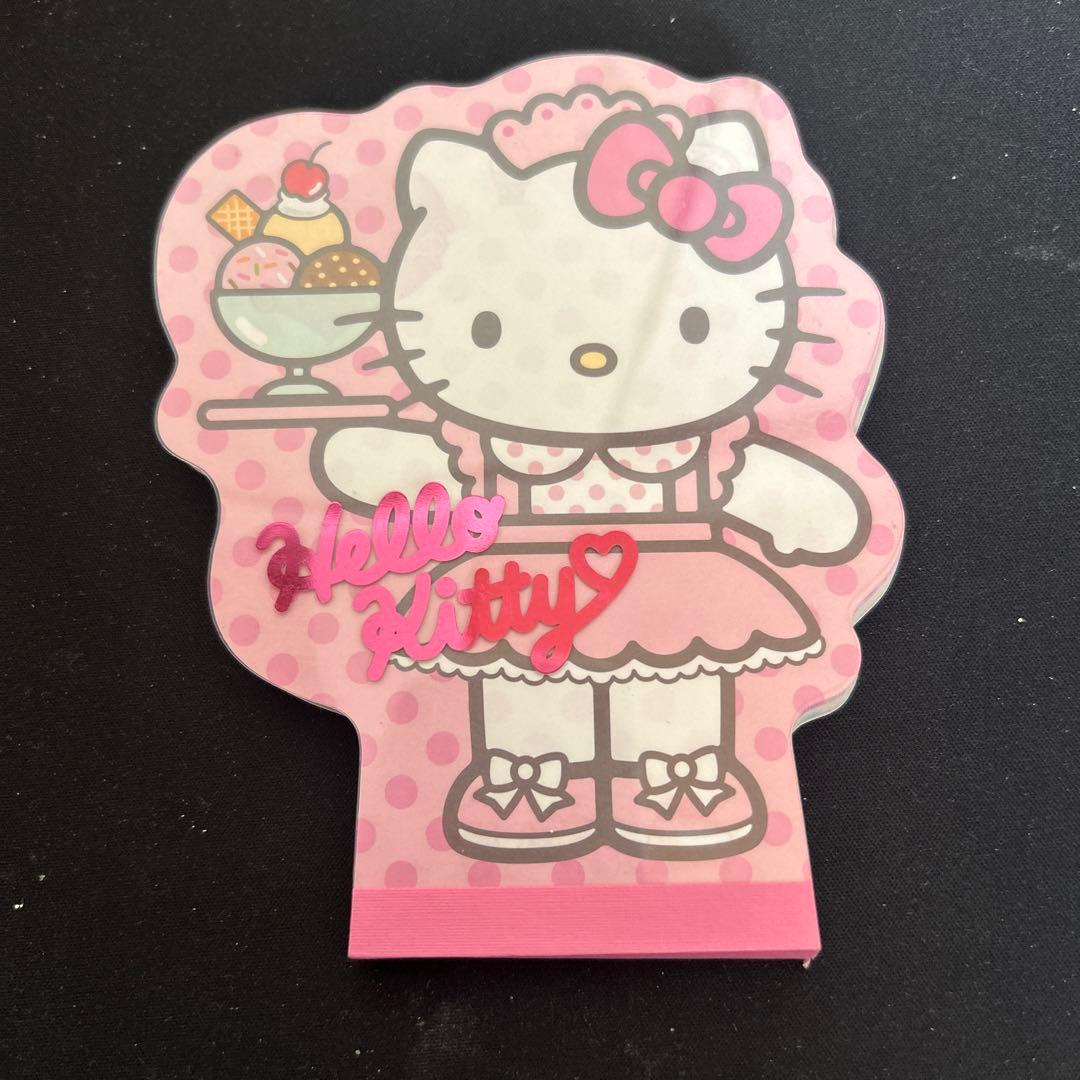 レア キティ メモ帳 メイド ウェイトレス 即購入可 キティ レストラン