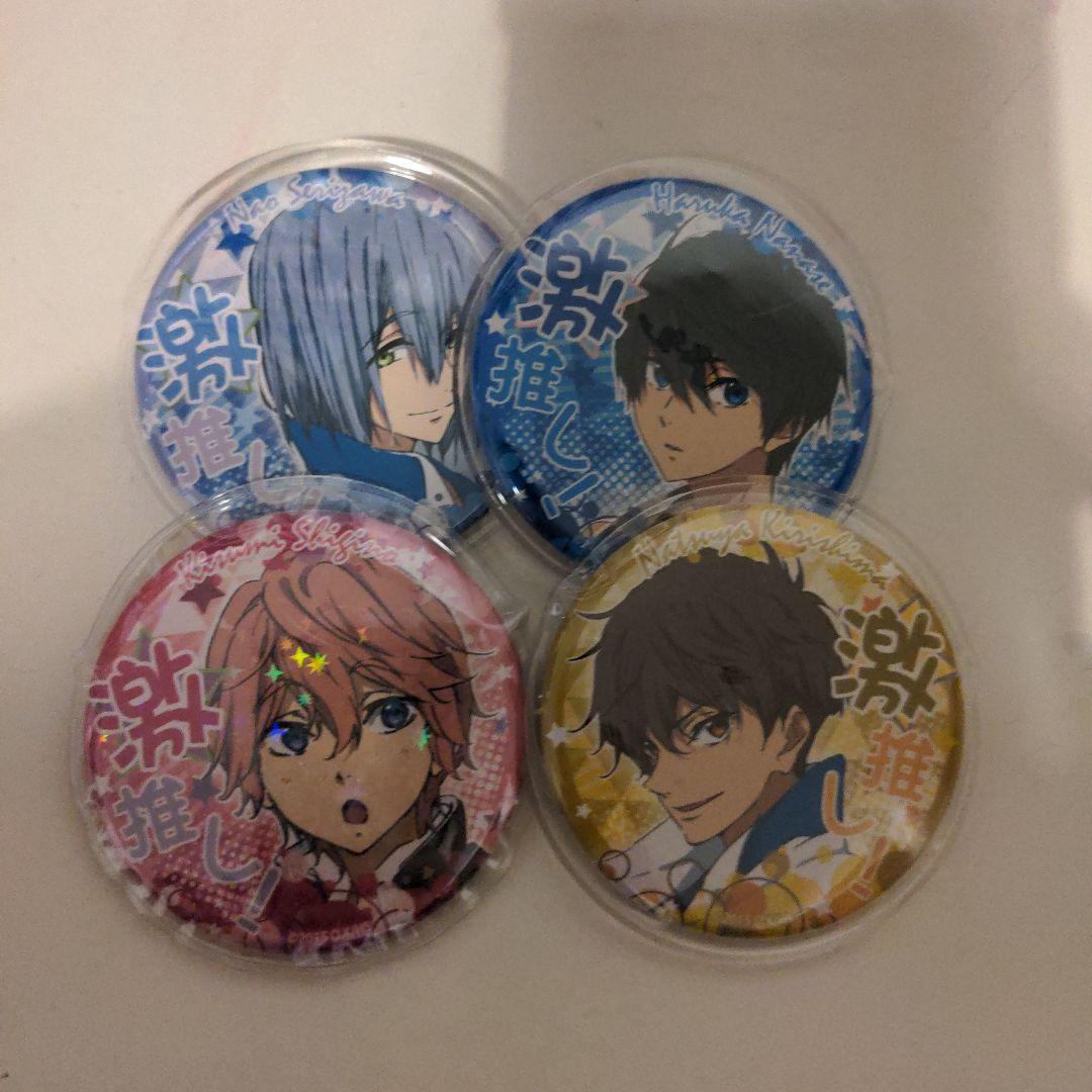 七瀬遙 激推し缶バッジ Free! ハイスピード 缶バッジ 七瀬遙 映画 ハイ