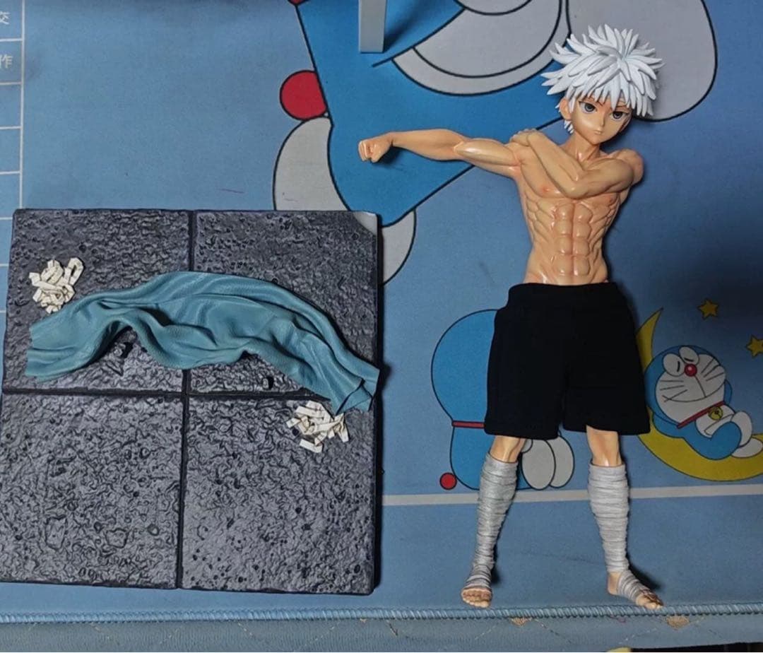 hunter×hunterキルア＝ゾルディック ガレージキット ガレキスタチュー