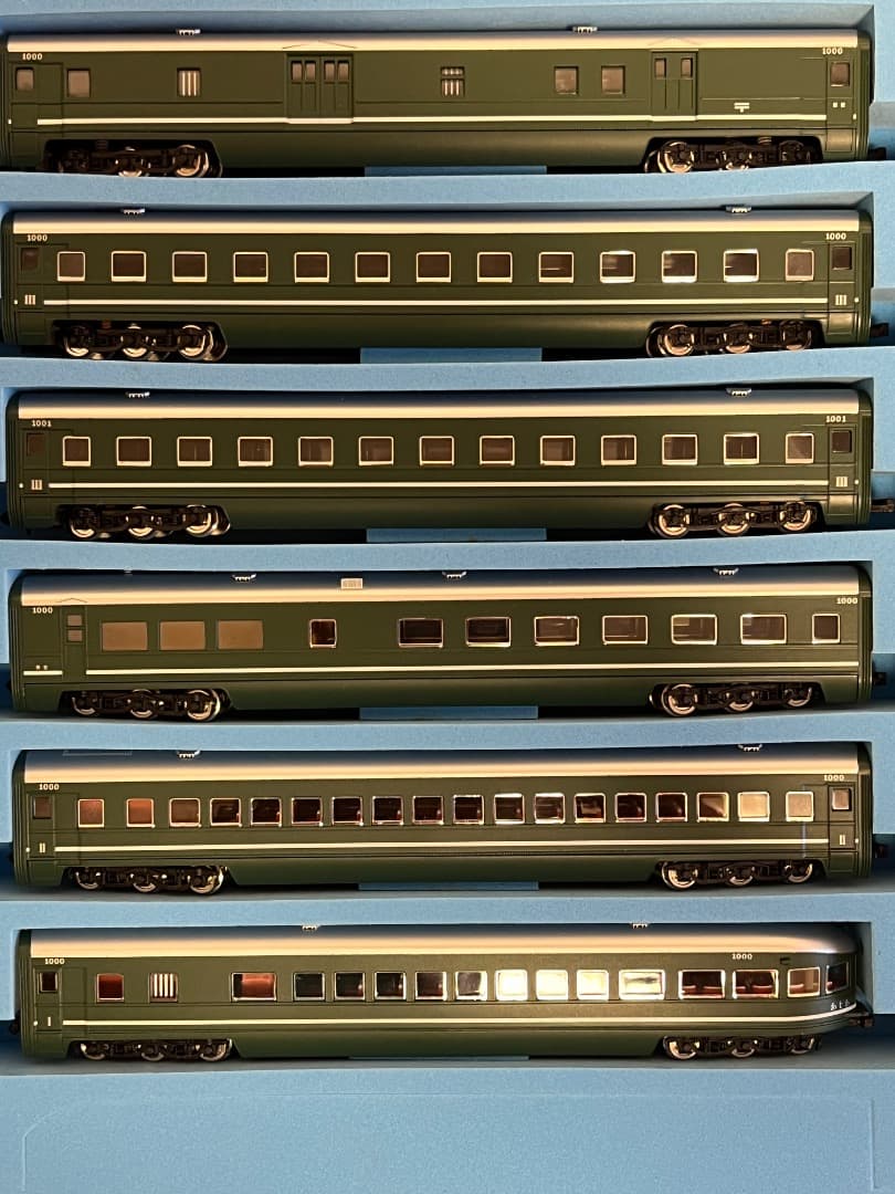 希少 マイクロエース A8401 満鉄・パシナ・979「あじあ号」7両セット 満鉄