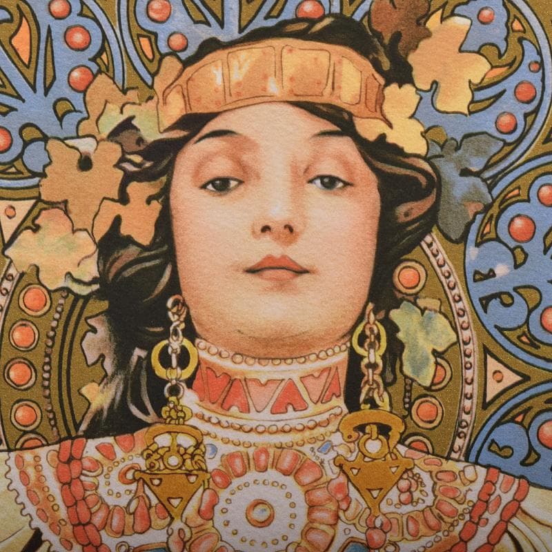 アルフォンス・ミュシャ ドライ・アンペリアル 121/300 V R8699B 美術