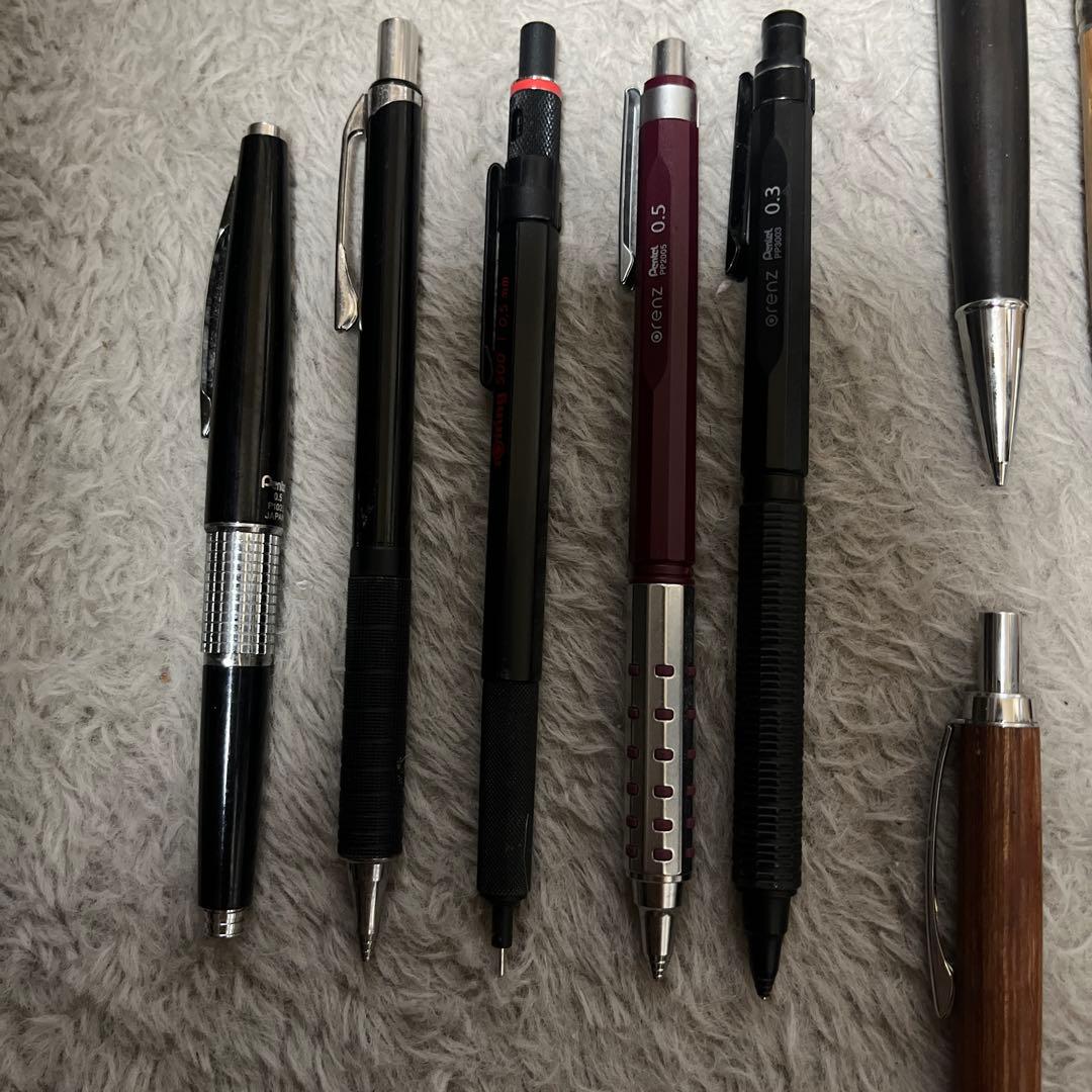 シャープペンシルまとめ売り バラ売りものにより高校生 大学生に