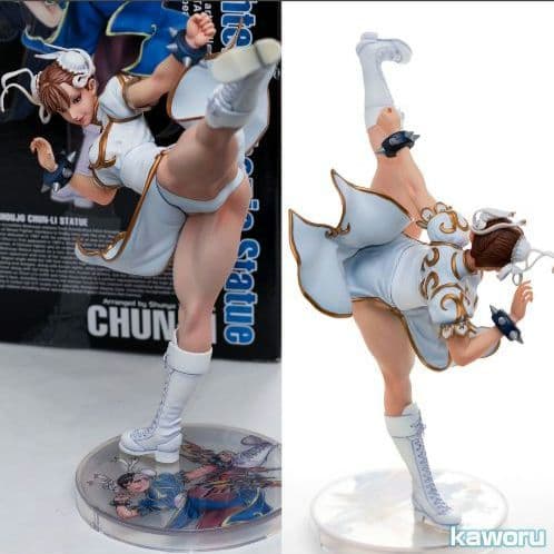 コトブキヤ ストリートファイター 春麗 生足 2次元 リペイント　フィギュア