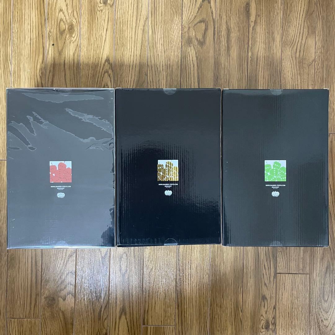 新品未開封3点セット BE@RBRICK SHAREEF 1.2.3 シャリーフ