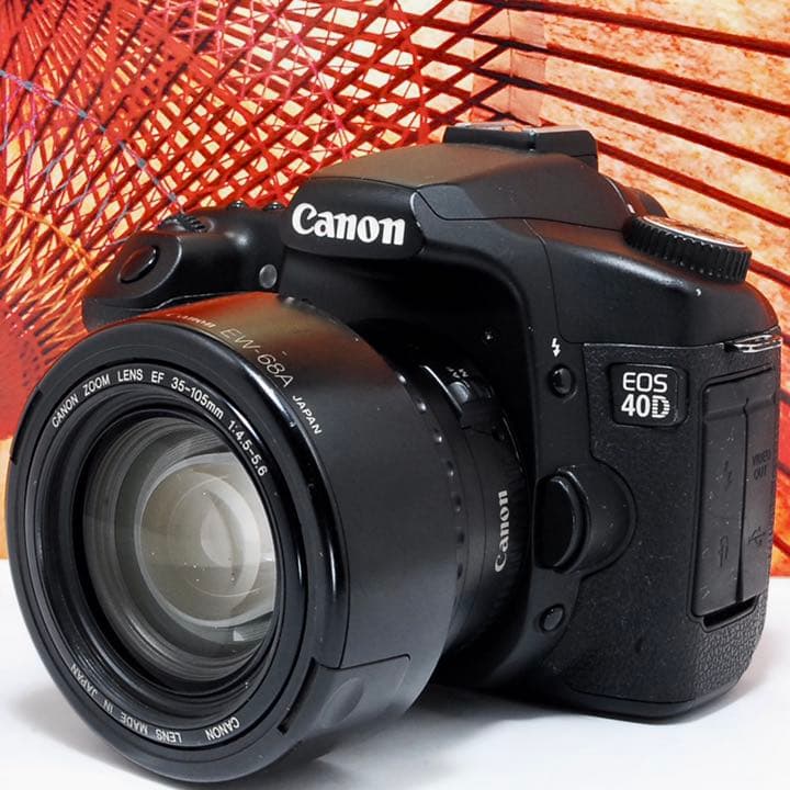 販売済み 【初心者おすすめ】Canon EOS 40D 高画質 簡単操作 本格一眼
