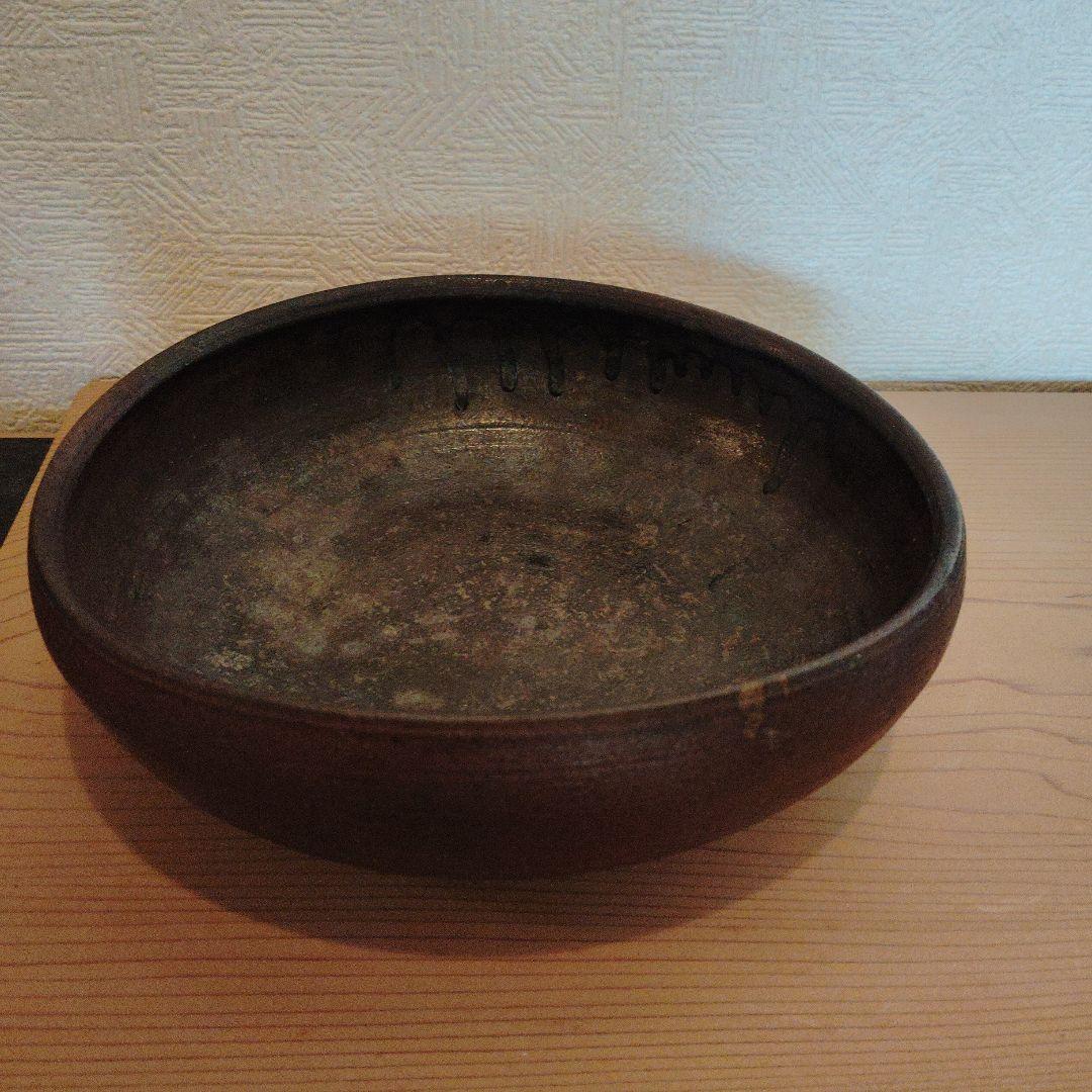 茶道具 灰器 市野信水作 茶道具 灰器 市野信水作