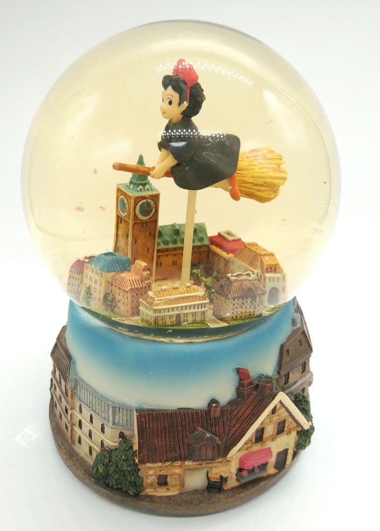 魔女の宅急便 ウォーターボール スノードーム　キキ　コリコの町並み