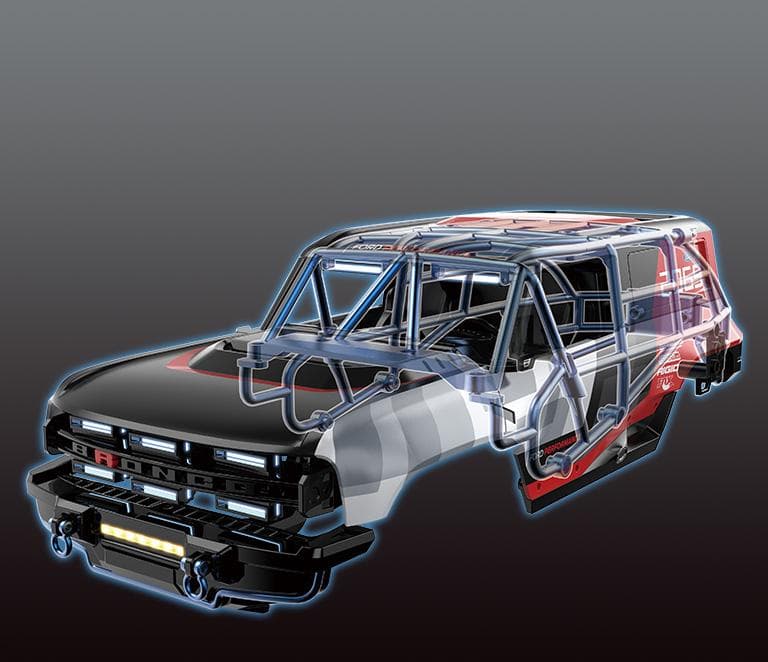 MJX H12P フォードブロンコ クローラーラジコンRTR ブラシレスモーター