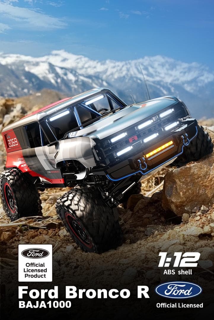 MJX H12P フォードブロンコ クローラーラジコンRTR ブラシレスモーター