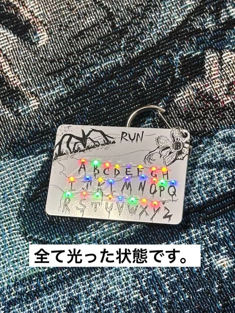ストレンジャーシングス デモゴルゴンぬいぐるみ　カード型キーホルダーセット