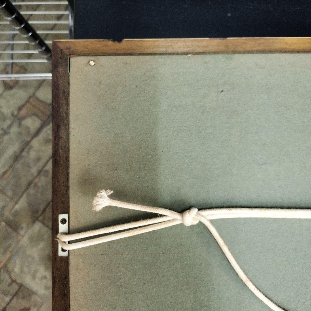 五十畑勝吉　羽咋川　油絵　油彩画