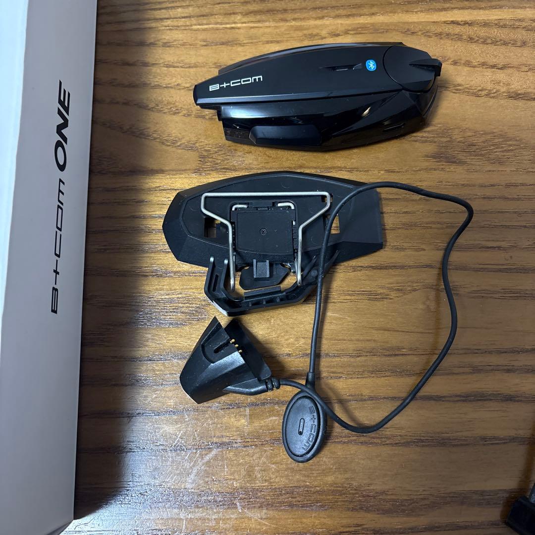 B+COM ONE Bluetooth ワイヤーマイクユニット ビーコム ワン 正月も即日発送 最新バージョン3.5 B+COM ONE ワイヤー