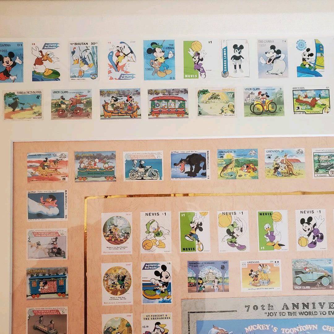 人気 ディズニースタンプアートギャラリー 70周年記念 300個限定商品