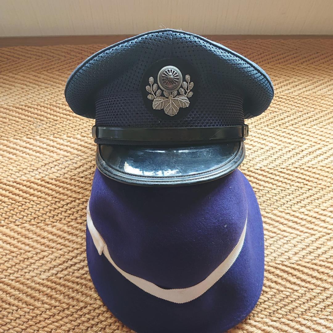 国鉄バス　車掌帽（男女セット）