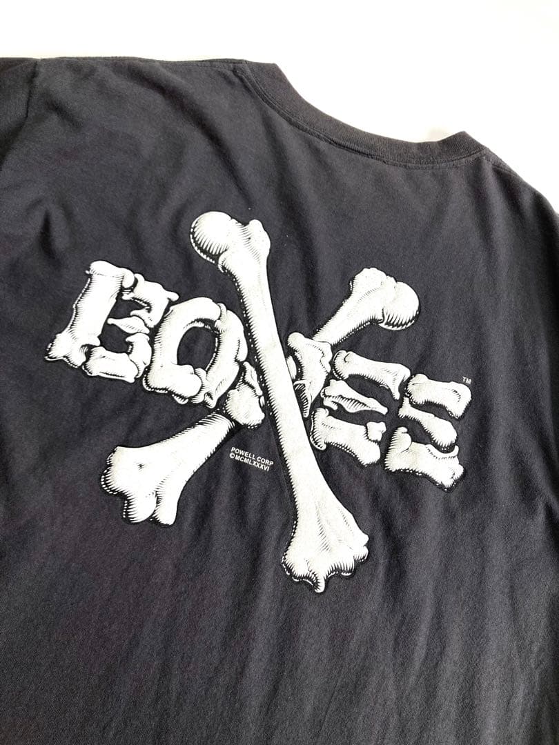 POWELL PERALTA BONES Tシャツ M チャコールグレー 白 - メルカリ
