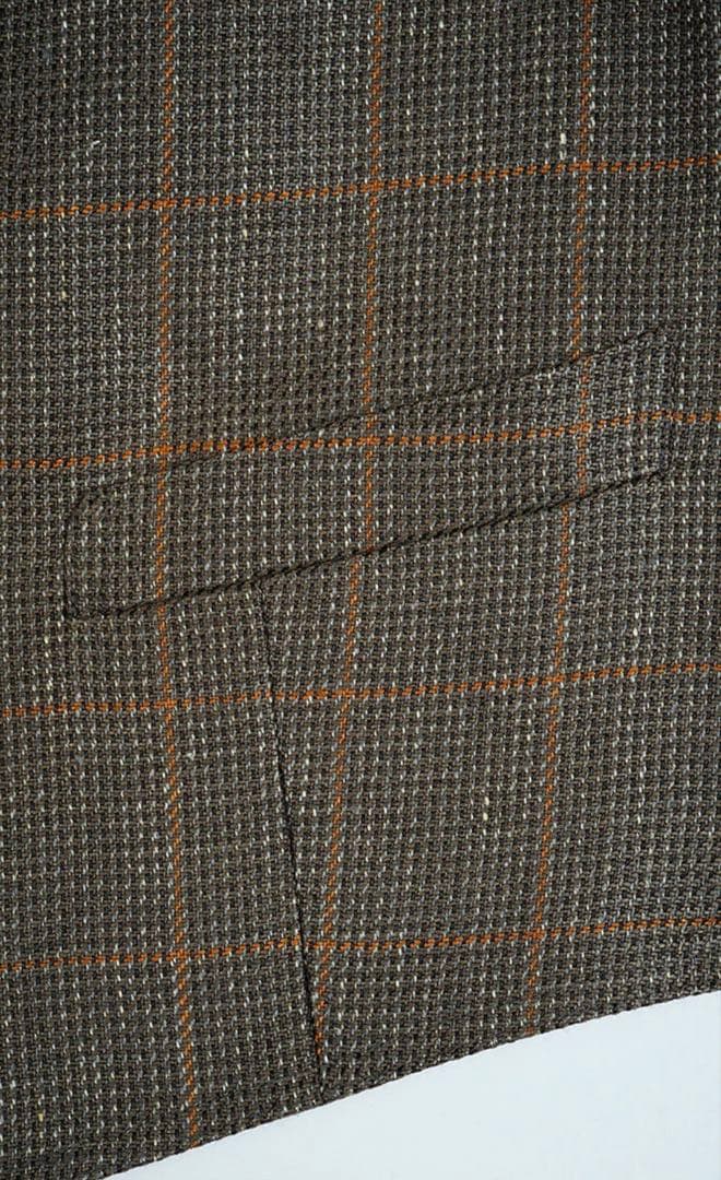 ナイジェル・ケーボン　コブラーベスト ヘンプチェック COBBLER VEST