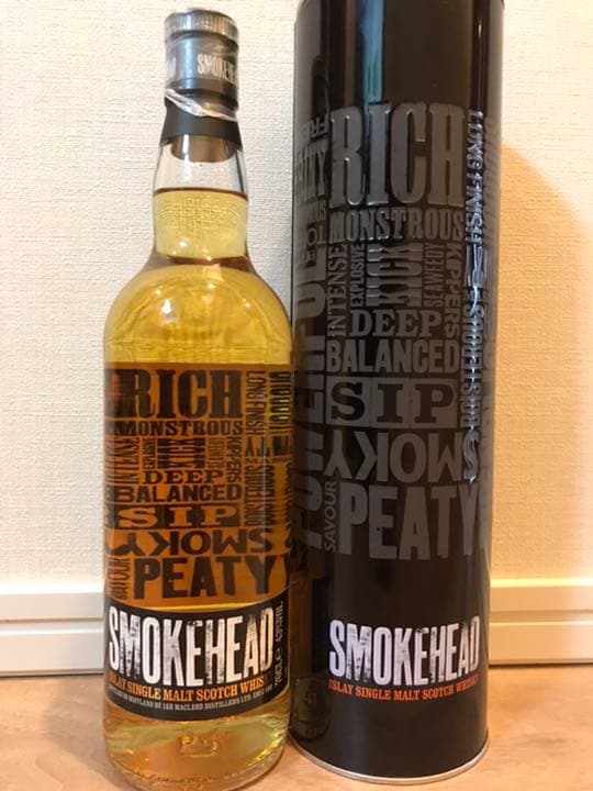 売れ筋 ［旧ボトル］スモークヘッド SMOKEHEAD 送料込】SMOKEHEAD