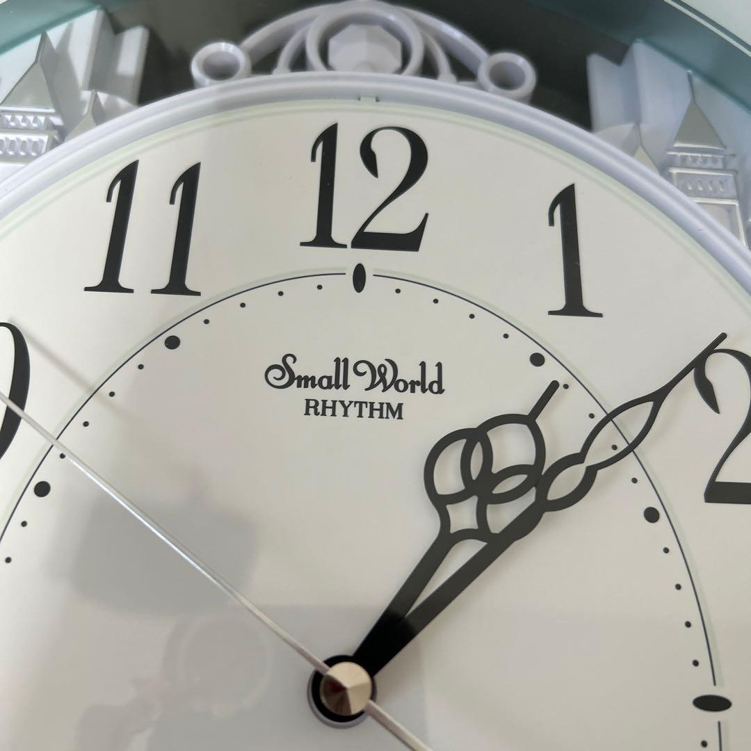 リズム時計 掛け時計 【スモールワールド】